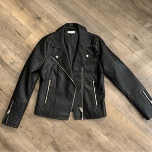 Womens TopShop faux Leather Jacket